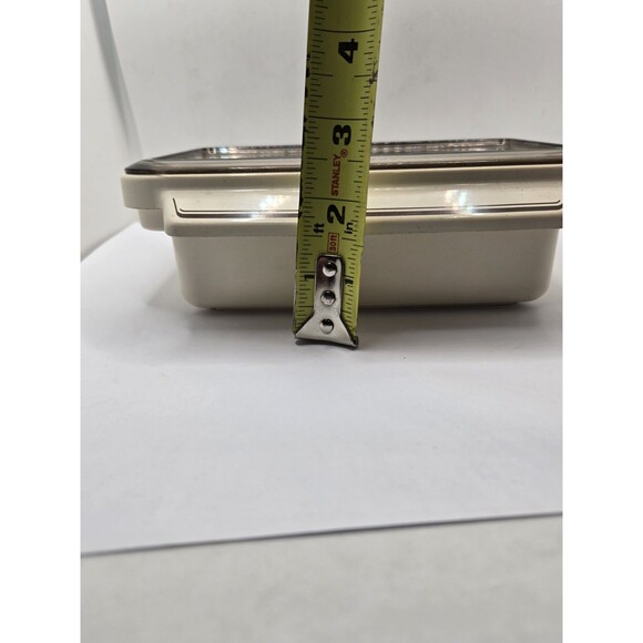 Vintage Litton Ware Conventional Oven Microwave Lidded Cookware 2 set 2 W… - Picture 9 of 13